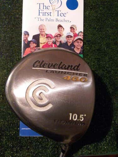 Cleveland Launcher 460 Titanium 10.5* Driver Stiff Graphite shaft