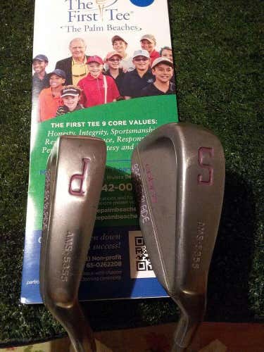 Lady Cobra Baffler Blade AMS 5355 Wedge set (PW & SW) Ladies Graphite shafts