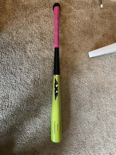 Used Kid Pitch (9YO-13YO) 2018 AXE Wood Composite Maple Composite Bat (-5) 25 oz 30"