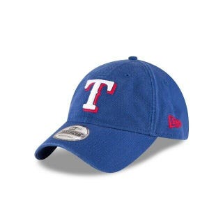 Texas Rangers T New Era 9TWENTY MLB Strapback Adjustable Hat Dad Cap 920 Logo