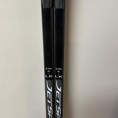 New 2 Pack Right Handed Jetspeed Team Pro Stock Hockey Sticks