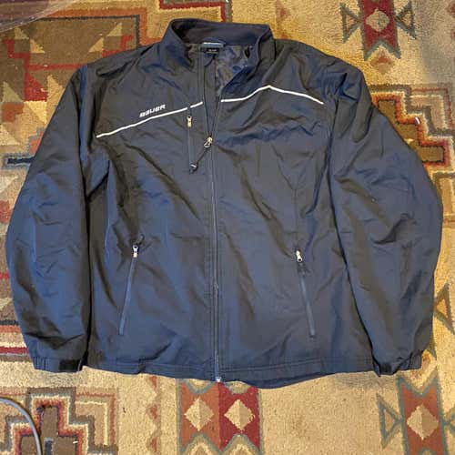 Bauer Black Women's XXLarge Lightweight  Warm up Jacket pre owned