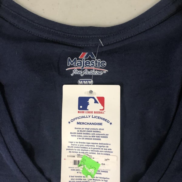 MLB Toronto Blue Jays Mens Medium Polyester T-Shirt - Gently Used