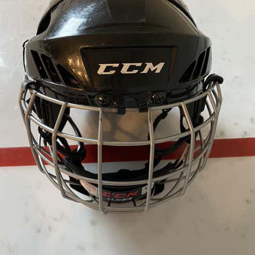Black Used Youth CCM FL40  Helmet