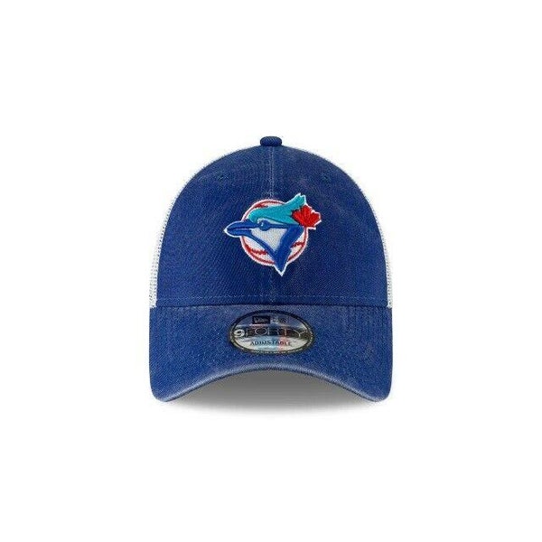 Toronto Blue Jays New Era 9FORTY MLB Cooperstown Trucker Snapback Hat Mesh  Cap