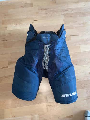 Blue Senior Large Bauer Nexus N9000 Hockey Pants