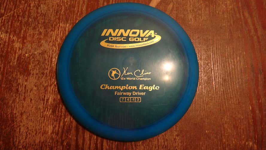 Used Innova Discs Blue Champion Eagle Fairway Driver 167g