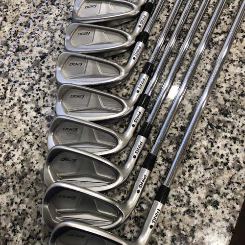 Men's Left Hand i200 Extra Stiff Flex Steel Shaft Iron Set