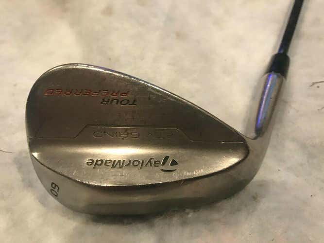 TaylorMade Tour Preferred ATV Grind 60° Left Handed Lob Wedge KBS Steel *Good*