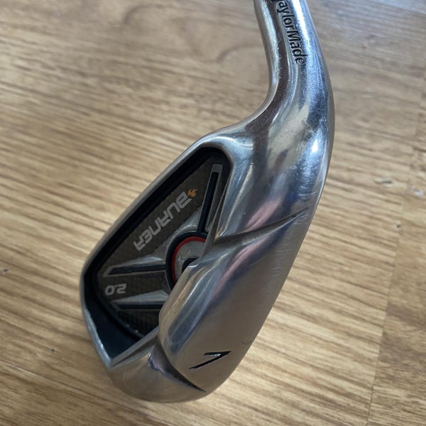 Men's Left Hand Burner Regular Flex Steel Shaft Iron Set