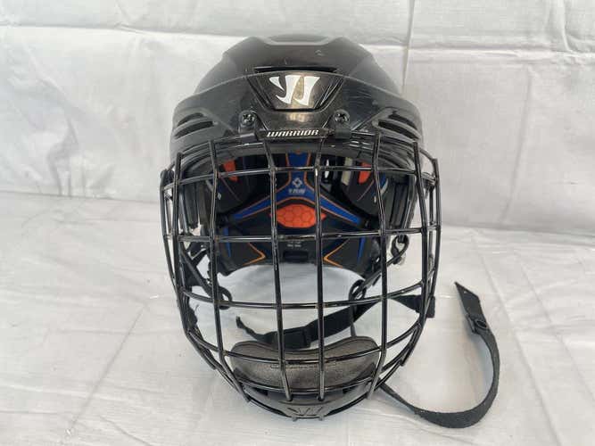 Used Warrior Krown Px3 Lg Ice Hockey Helmet W Krown 2.0 Xl Cage