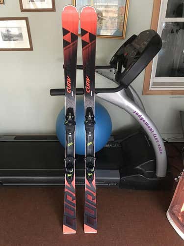 Used 2020 Fischer Racing Skis With Bindings Max Din 12