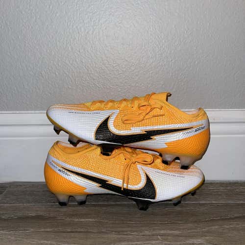 Nike Mercurial Vapor 13 Elitw FG Soccer Cleats Laser Orange SZ 10 AQ4176-801.