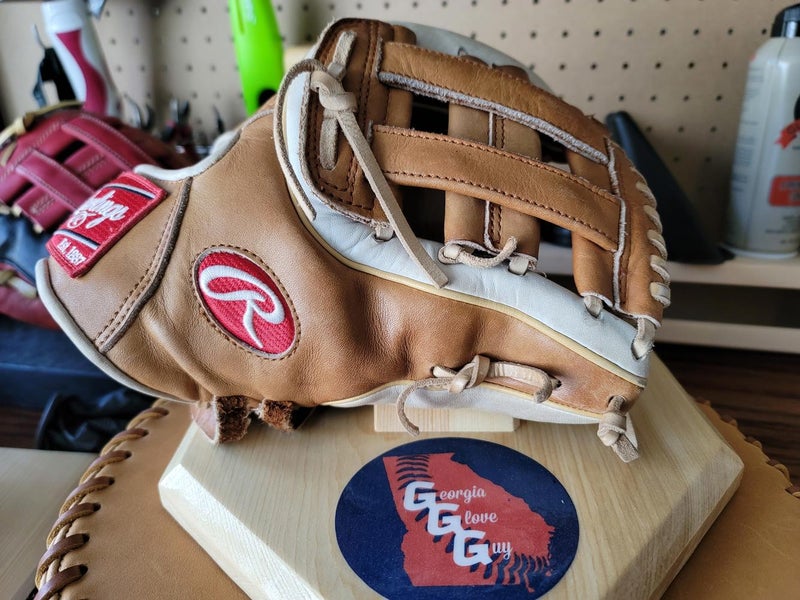 Used Rawlings Right Hand Throw Heart of the Hide Baseball Glove 11.5"