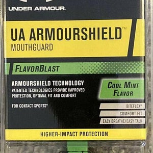 NIB Under Armour Adult Armourshield Flavorblast Mouth Guard Green Free Shipping