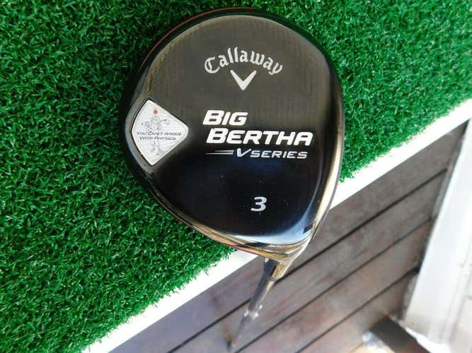 Callaway Big Bertha V-Series 3-Wood w/ Bassara Stiff Flex Shaft