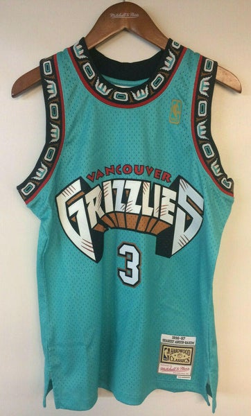 Shop Mitchell & Ness Vancouver Grizzlies Shareef Abdur-Rahim 1996