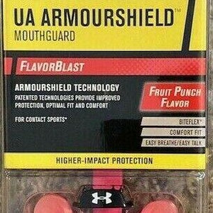NIB Under Armour Youth (8-11) Armourshield Flavorblast Mouth Guard Pink
