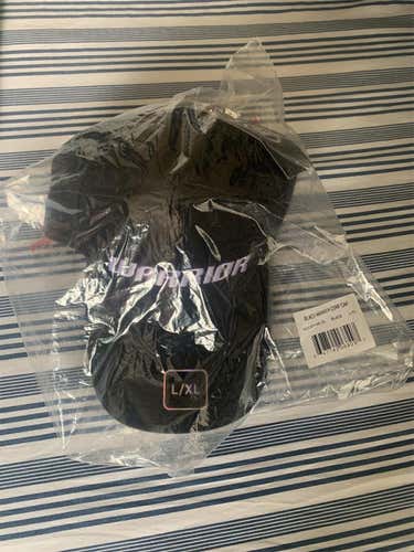 Black Adult Large Warrior Hat
