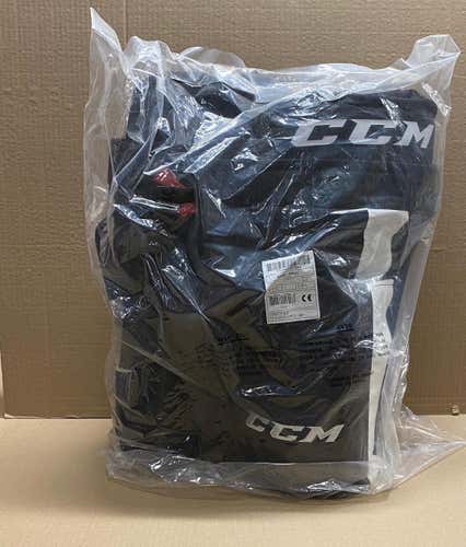 Black Senior Large CCM hp31 Pro Stock Hockey Pants