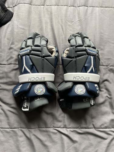 Gray Used Epoch 12" Lacrosse Gloves