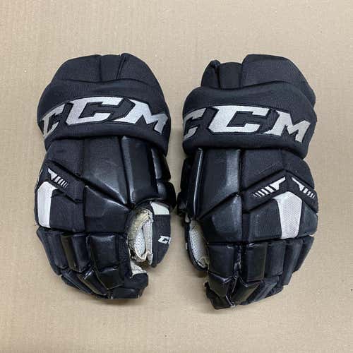 Black Senior CCM HG42 14" Pro Stock Gloves