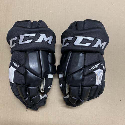 Black Senior CCM HG42 13" Pro Stock Gloves