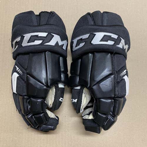 Black Senior CCM HG42 14" Pro Stock Gloves