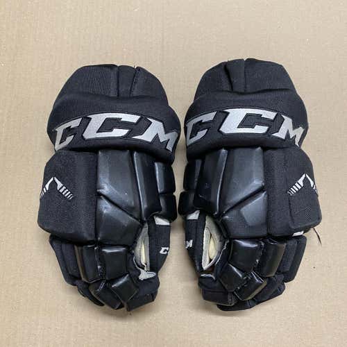 Black Senior CCM HG42PP 14" Pro Stock Gloves
