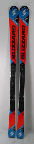 Used Blizzard WorldCup SL 165cm Skis with Race Plates (411C)