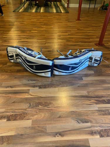 Used 29" Reebok XLT28  Goalie Leg Pads