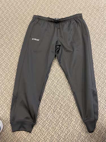 Black Adult XXL CCM Jogger Pants
