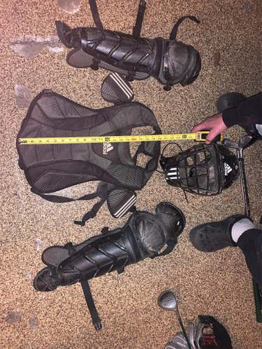 Youth Adidas Catcher's Set