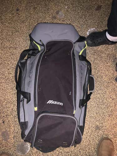 Black Used Mizuno Catcher's Bag