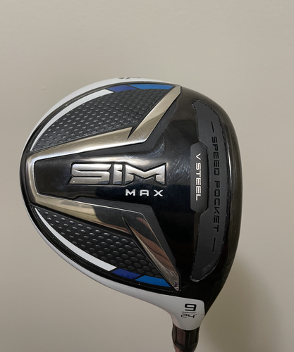 New TaylorMade Right Handed Sim Max Fairway 9 Wood