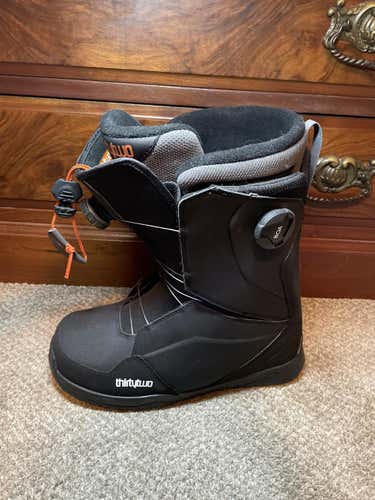 2019 (never worn)  Men's Size 11.5 (Women's 12.5) Thirty Two Lashed Double Boa Snowboard Boots