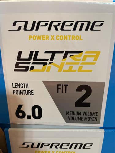 Bauer Supreme ultrasonic Regular Width Size 6 Hockey Skates