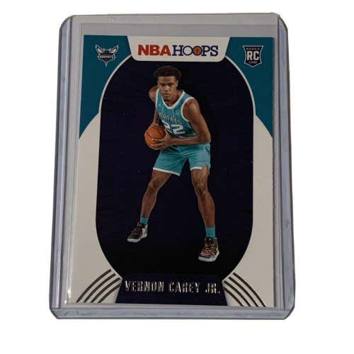 Vernon Carey Jr. Charlotte Hornets 20-21 Panini NBA Hoops Rookie Card #214