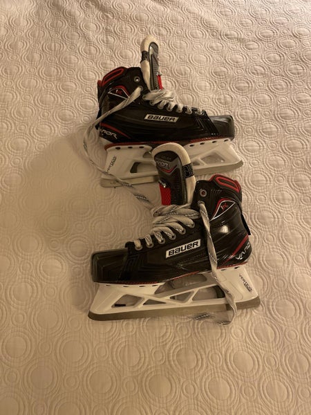 Used few times - Senior Bauer Vapor 1X Hockey Goalie Skates Regular Width Size 7