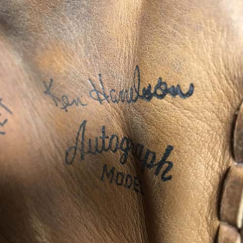 MacGregor VINTAGE Brown Ken Harrelson 665 10" Baseball Glove