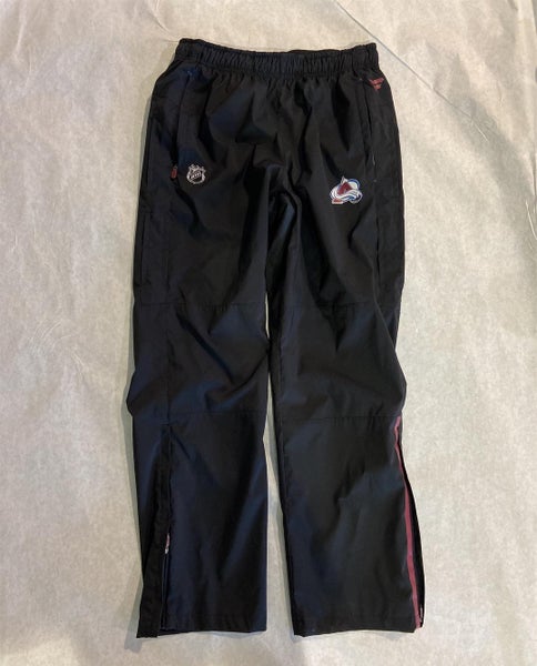 New Colorado Avalanche Team Issued Fanatics Black Rink Pants Adult ...