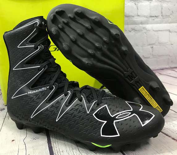 Under Armour Highlight MC Football Cleats Lightweight Black Size 11.5 New W/ Box