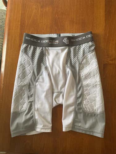 Shock Doctor Baseball Sliding Shorts Boys L