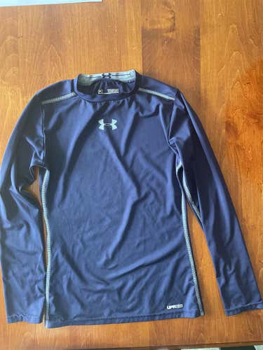 Blue Youth Medium Under Armour Compression