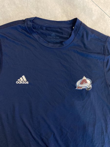 Blue Fanatics Colorado Avalanche 2022 Player Issued Training Camp Shirt M,  L & XL Player Issued