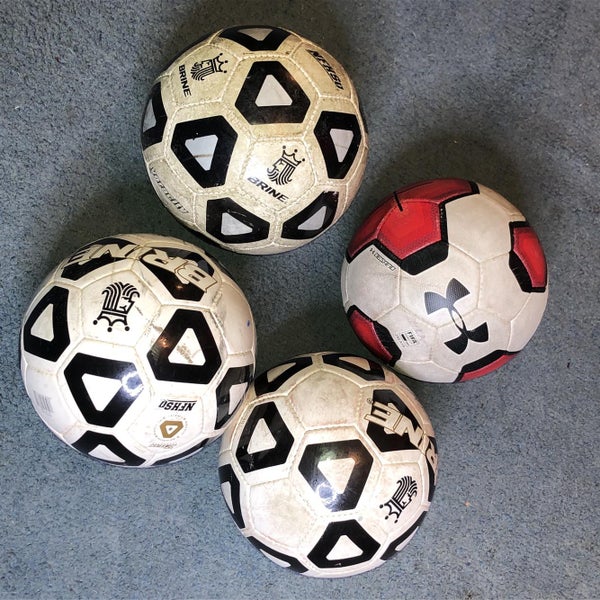5 Used Soccer Balls - For ivanperez23 ONLY