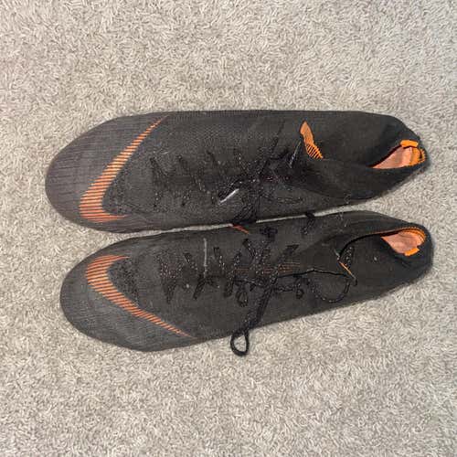 Black Men's Size 12 (Women's 13) Nike Mercurial Superfly Cleats