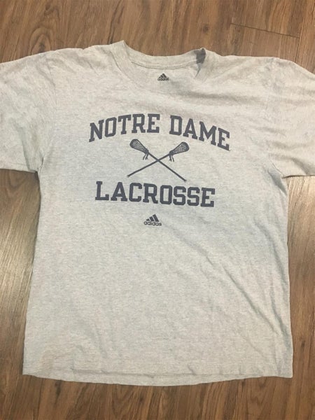 Notre Dame Lacrosse T Size Large