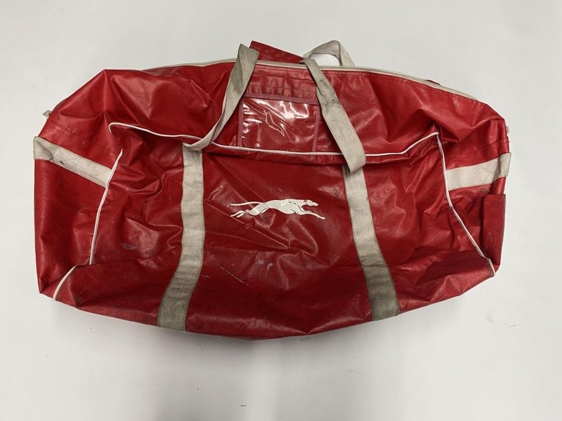 Custom Pro Stock Hockey Bag Soo Greyhounds Used (7605)