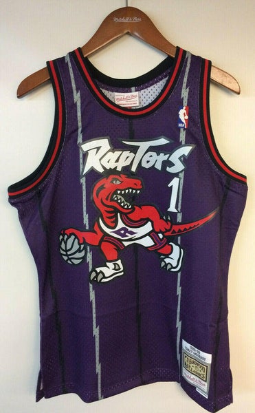 Tracy Mcgrady Toronto Raptors 1998-1999 Black Authentic Jersey